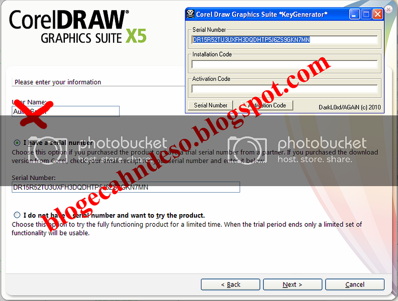 Corel Draw X5 Serial Number Installation Code Activation Code
